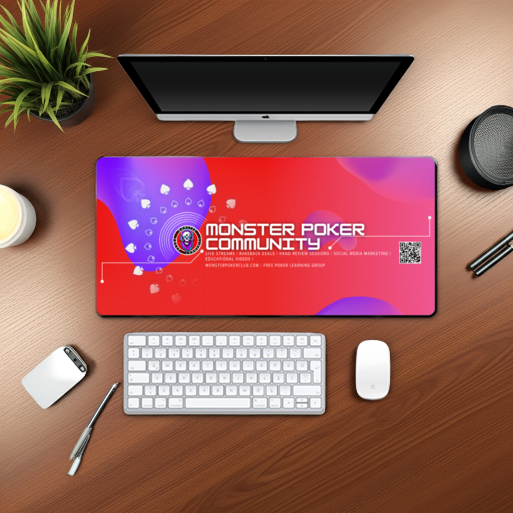 Gaming Mouse Pad - Monster Poker Community