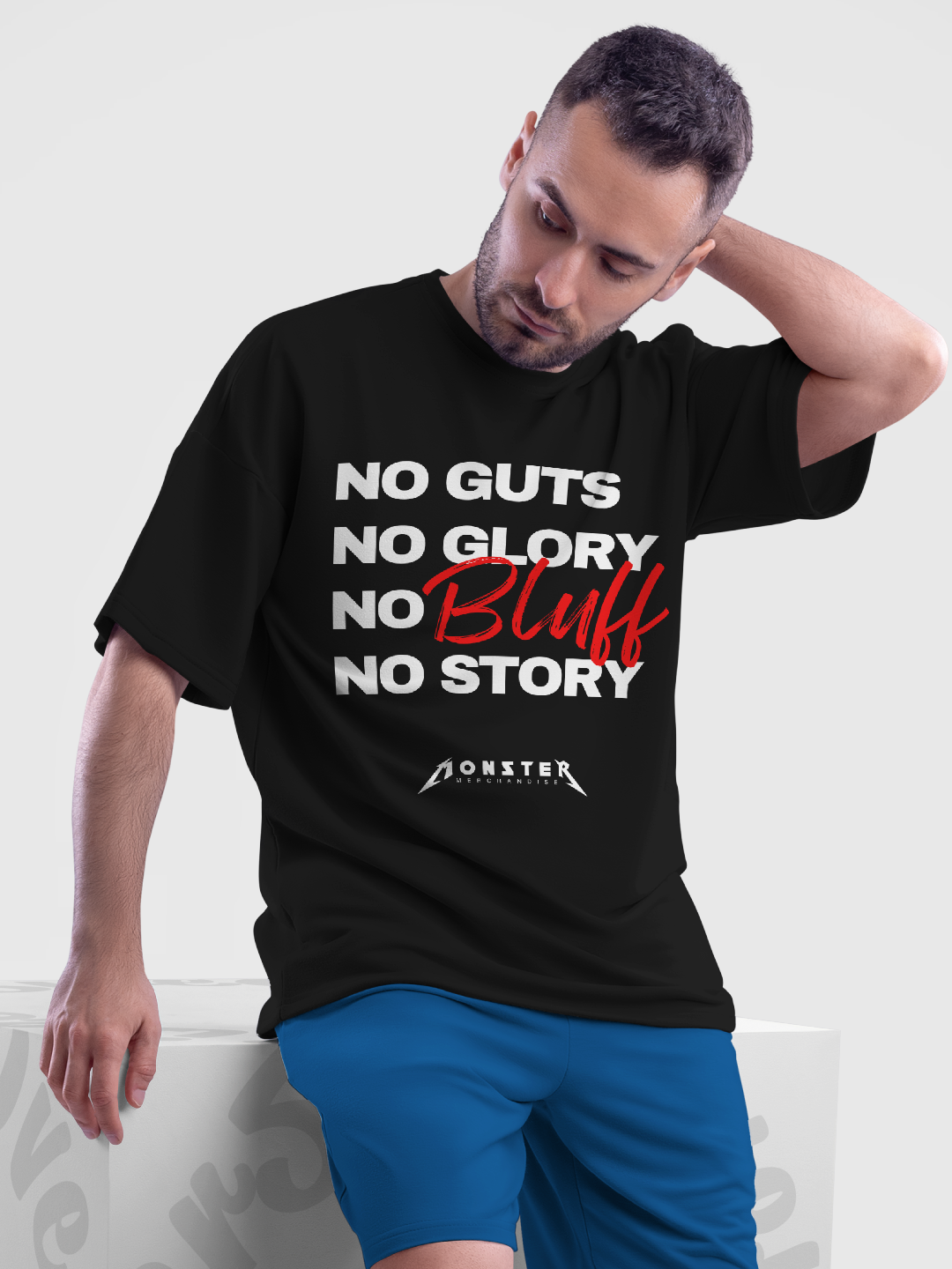 Bluff Story Unisex Oversized Poker Shirt