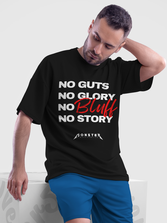 Bluff Story Unisex Oversized Poker Shirt